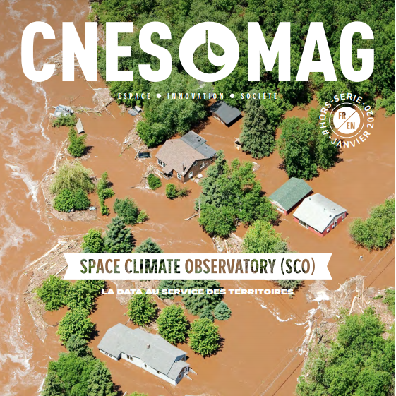 CNESMAG (hors-série) – Space Climate Observatory (SCO) : la data au service du territoire