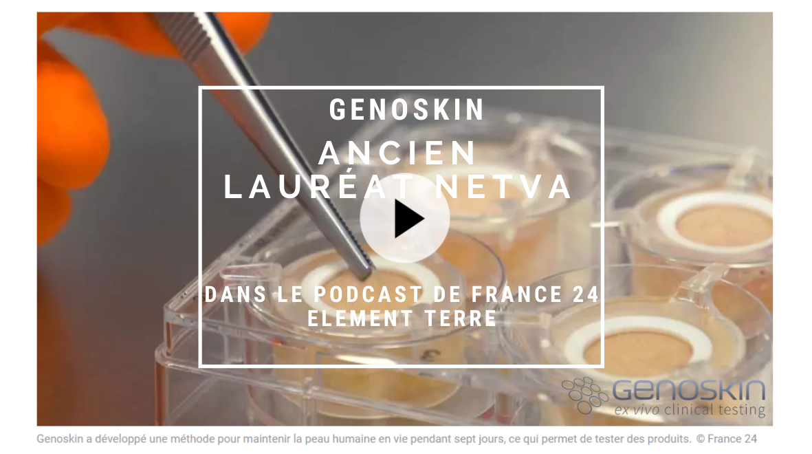 Genoskin, ancien Lauréat Netva en podcast sur France 24