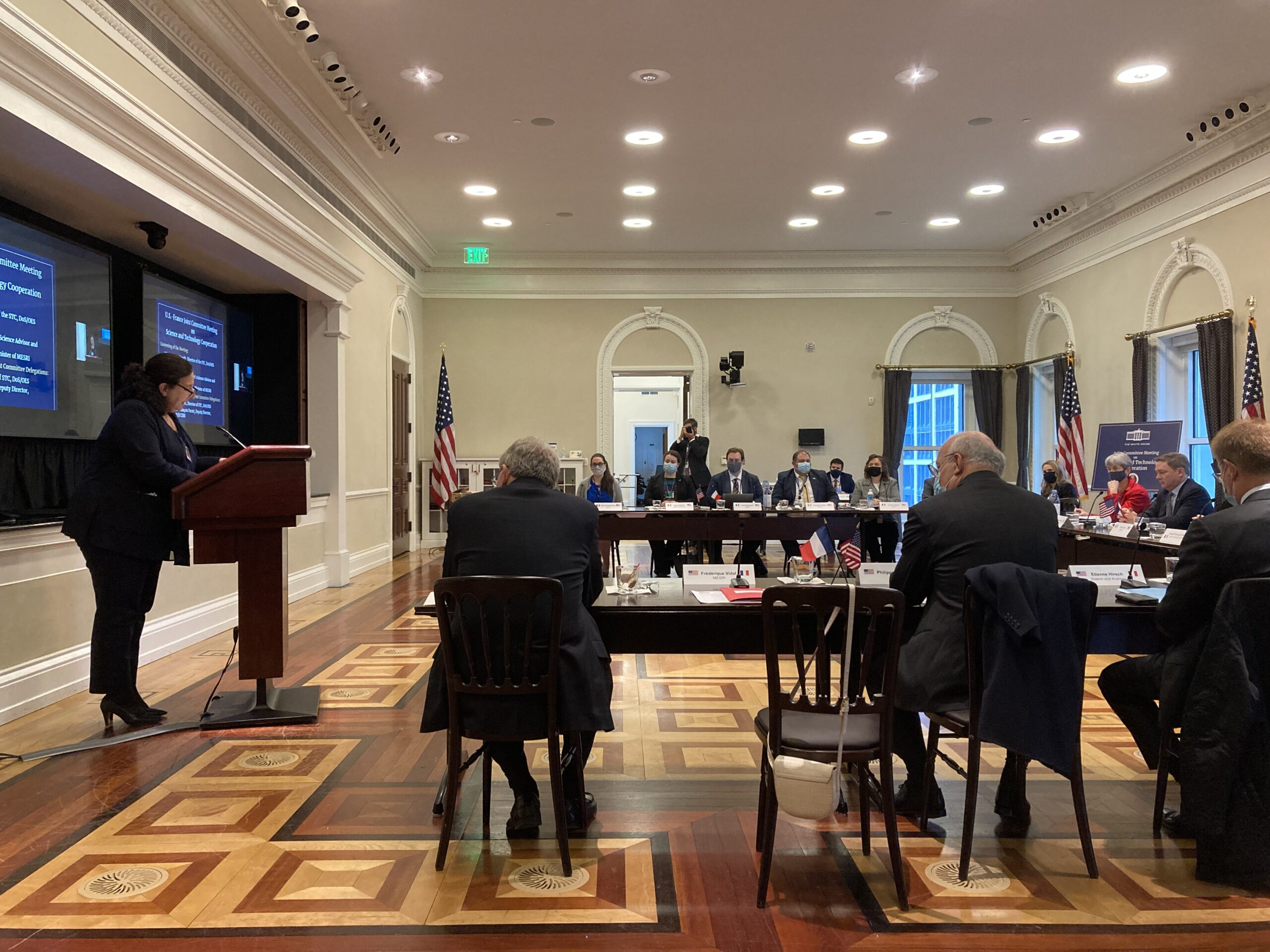 Sixth Joint Committee Meeting on Science and Technology Cooperation between France and the United States convened in Washington D.C.