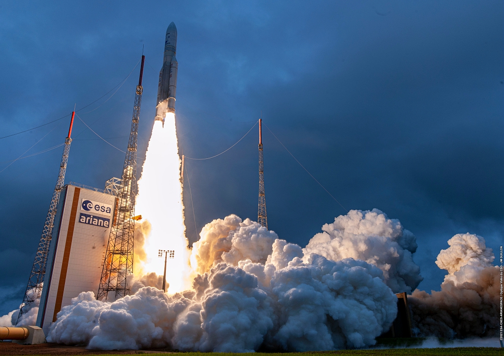 New Launch Success for Ariane 5 James Webb Space Telescope on Way to L2 Lagrange Point