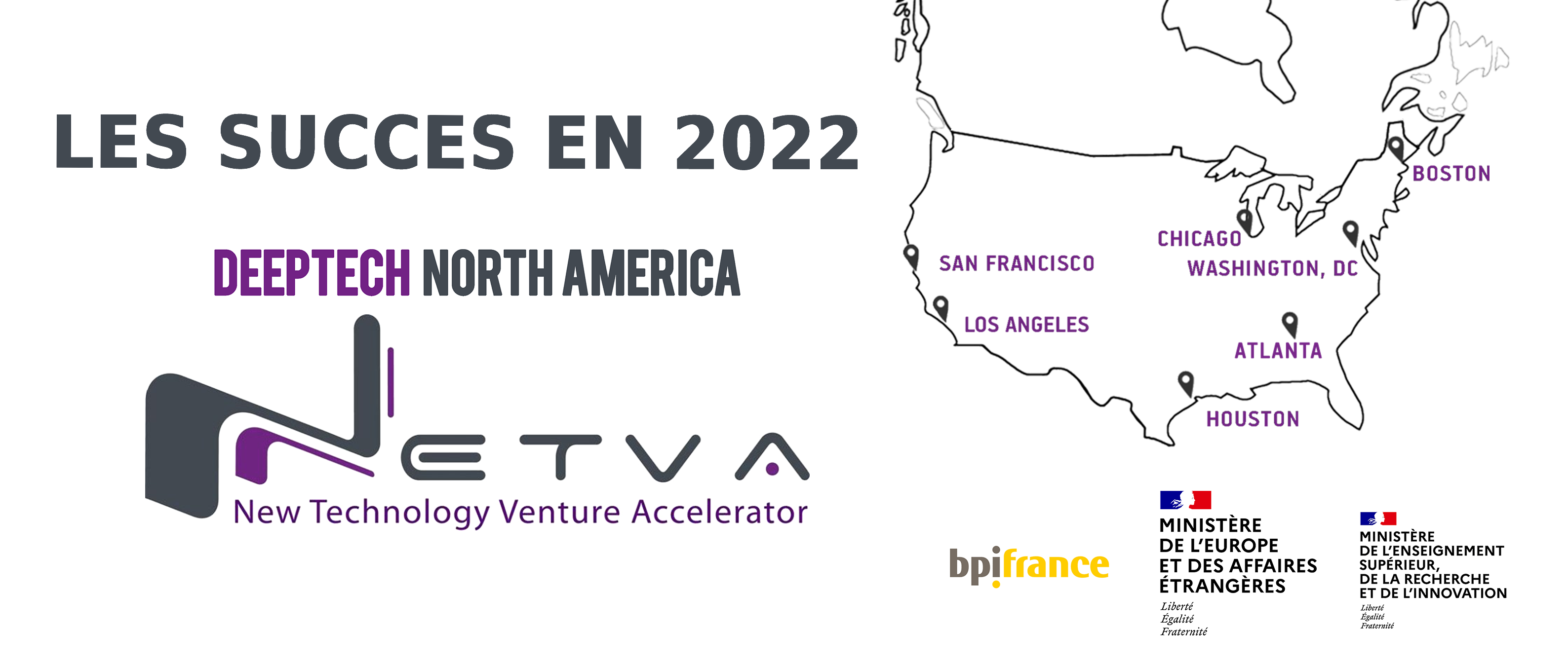 Les succès des startups NETVA en 2022