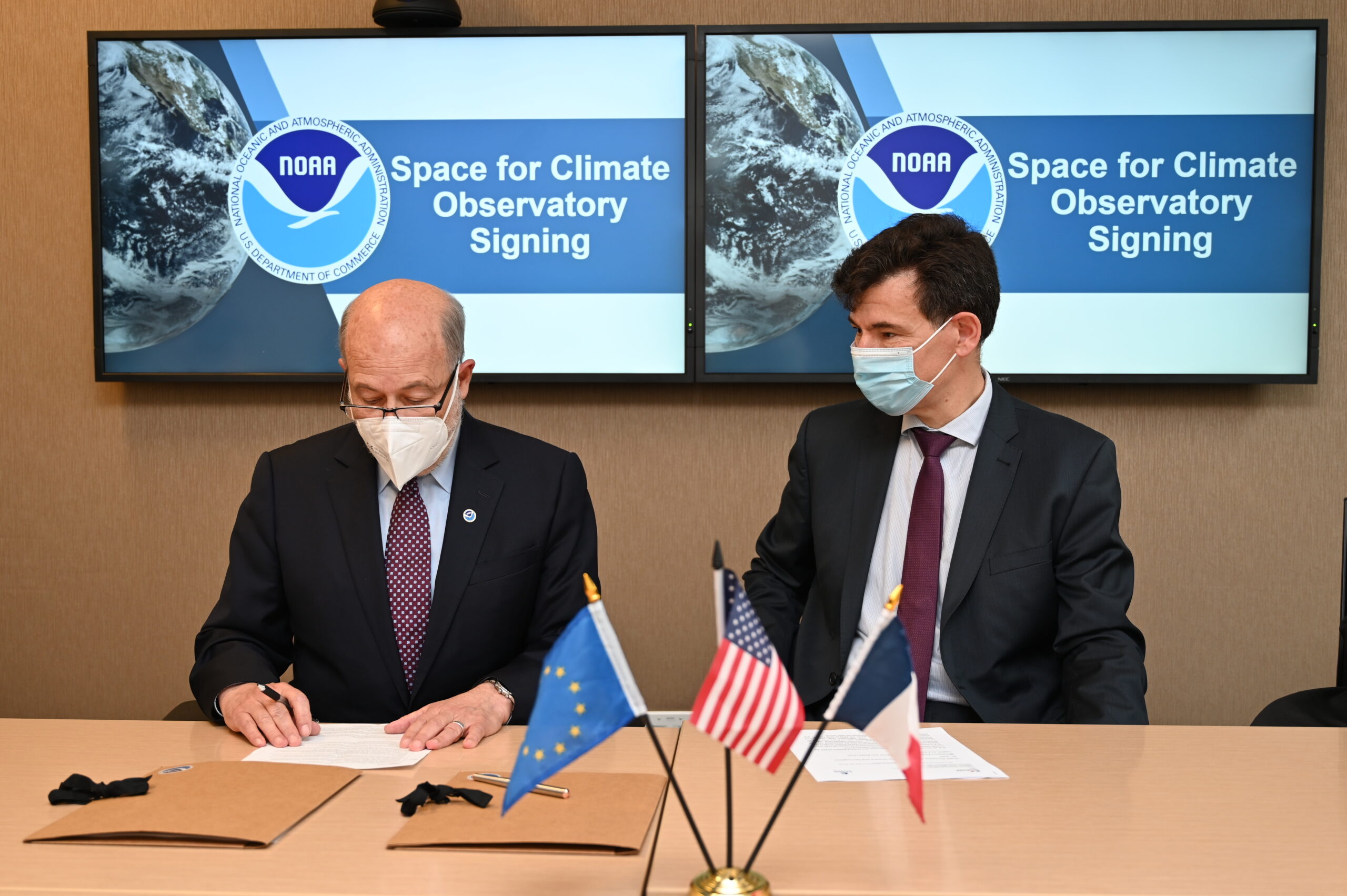 The United States joins the Space for Climate Observatory