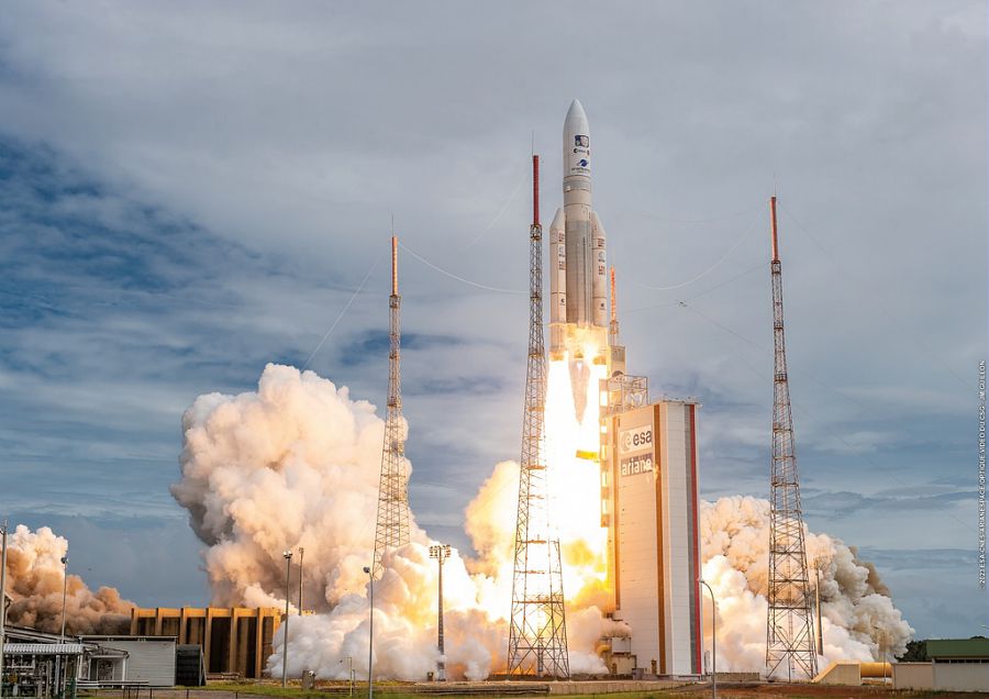 Nouveau succès pour Ariane 5 – La sonde spatiale JUICE de l’ESA est en orbite