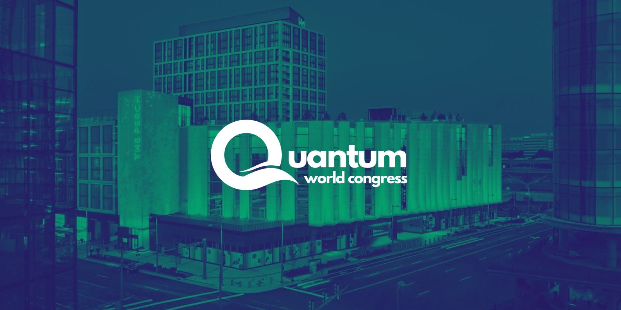 Affiche du Quantum World Congress. Credit: Connected DMV